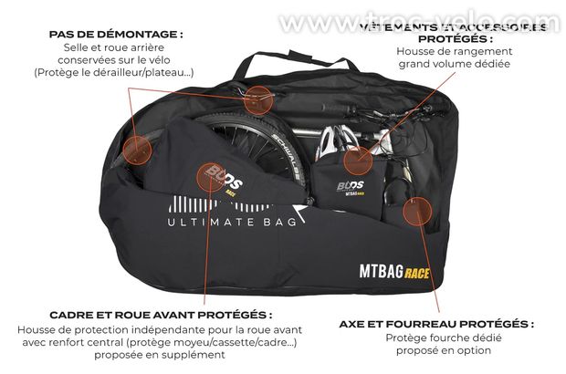 Housse VTT BUDS MTBAG race - 3