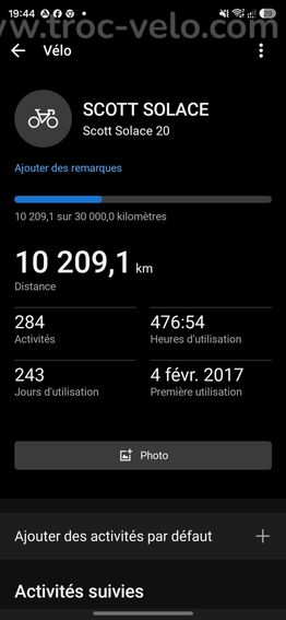 PACK COMPLET TRIATHLON / ROUTE – Scott Solace Carbone T.54 - 15