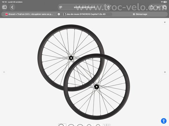 Roues Syncros capital 1.0s 40