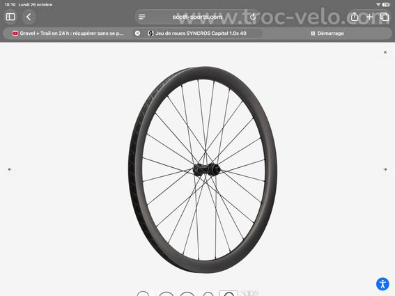 Roues Syncros capital 1.0s 40 - 3