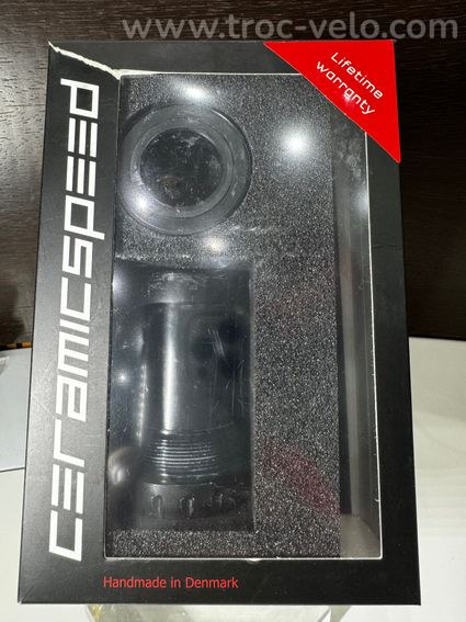 Boitier Pédalier Ceramique Shimano 24mm PAS italien CERAMICSPEED - 2