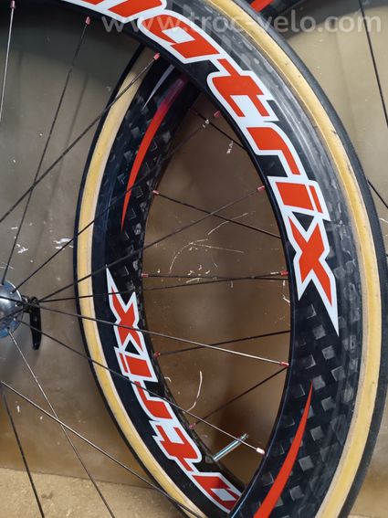 Paire de roues carbone Matrix boyaux - 2