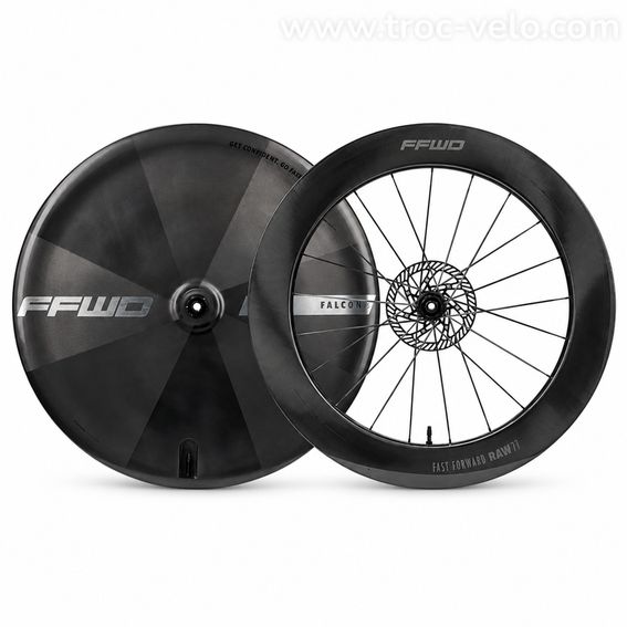Paire de roues FFWD Falcon RS + RAW 77