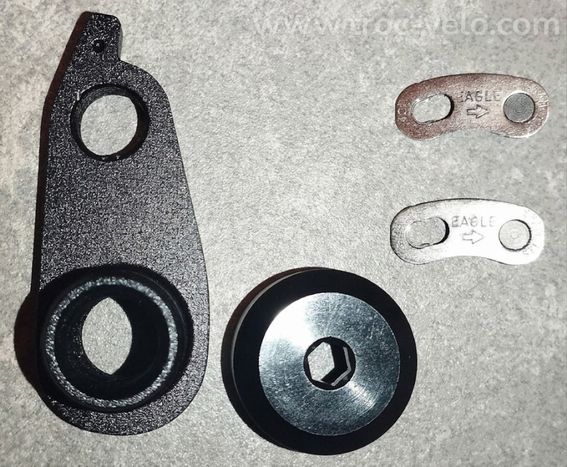 Lot SRAM Eagle 12V NEUF : Patte de dérailleur GX + Vis + Maillons PowerLock