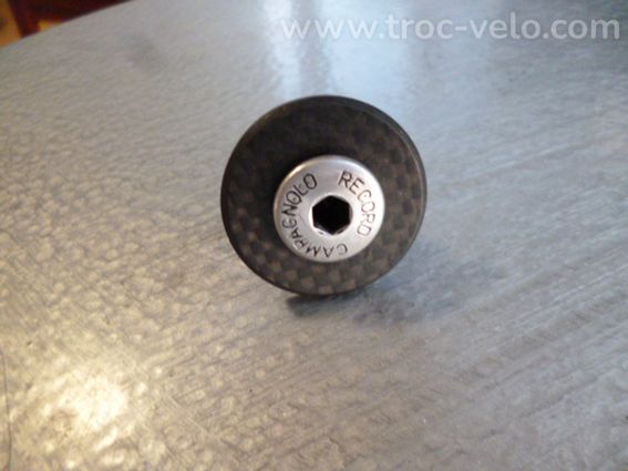 Bouchon de potence Campagnolo Record carbon 1 pouce - 2