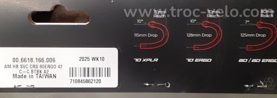 Cintre ZIPP velo route - 5
