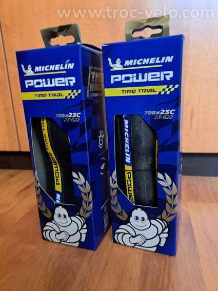 Paire de pneus Michelin Time trial 700/23