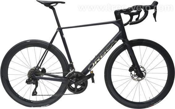 Velo De Route Orbea Orca M30iltd Pwr Shimano 105 Di2 12v 700 Mm Bleu Violet Tanzanite Carbon Raw 2025 T 57 186 191cm Produit Reconditionne