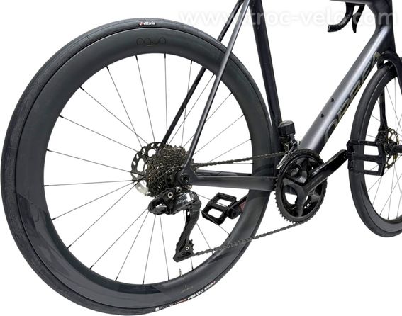 Velo De Route Orbea Orca M30iltd Pwr Shimano 105 Di2 12v 700 Mm Bleu Violet Tanzanite Carbon Raw 2025 T 57 186 191cm Produit Reconditionne - 4