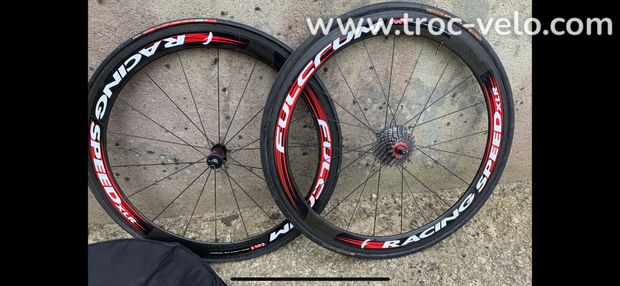 Paire de roue fulcrum carbon - 1