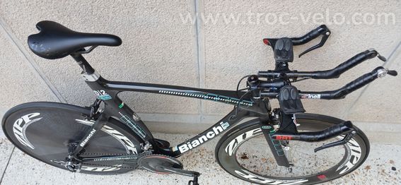 Velo contre la montre bianchi D2 carbone - 2