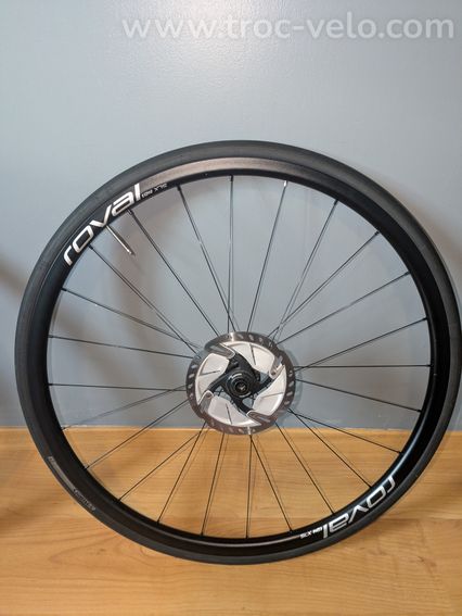 Roues Roval SLX 24 + Casette Ultegra/Disques/Pneus - 3