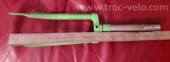 Fourche vélo 16" pouces verte avec son jeu de direction 1" pouce en Bé - 4
