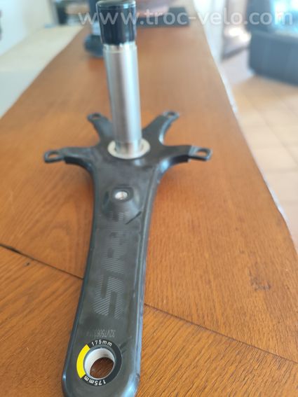 Pédalier carbone sram red gxp 175mm - 2