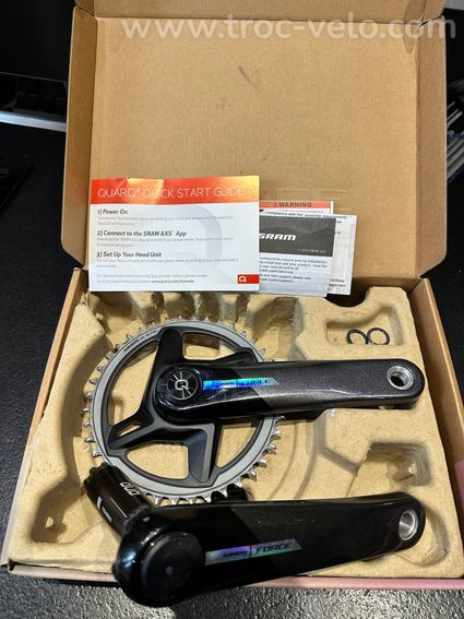 Pédalier sram force capteur de puissance monoplateau