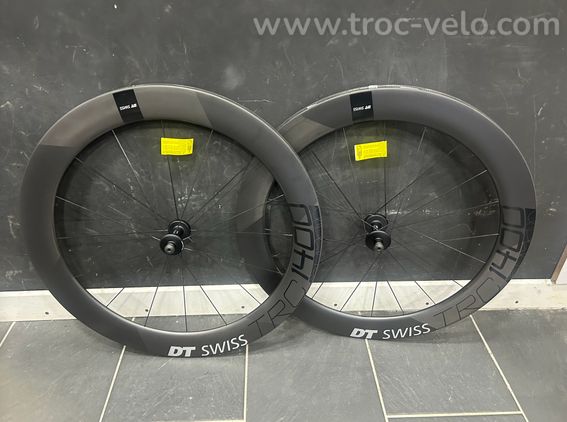 Roues piste DT SWISS TRC1400 neuves - 2