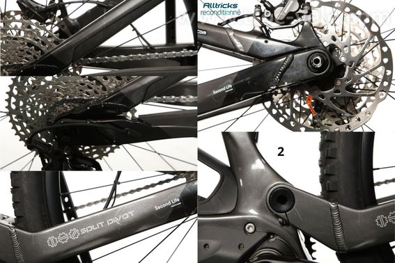 Vtt Electrique Tout Suspendu Bh Shimano Xtep Lynx Pro 0 7 12v 720 Wh Shimano 29 Noir T M 165 177cm Produit Reconditionne - 4