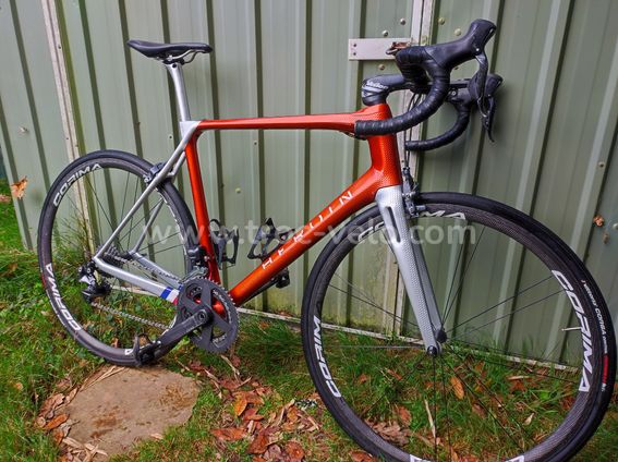Velo Heroin HR - Roues Corima - Shimano Di2