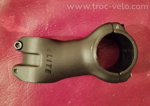 Potence Bontrager Elite 35mm de 65mm de long aluminium en Tbé