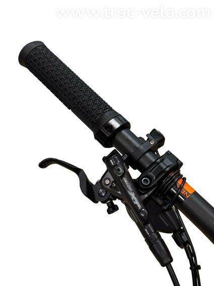 Cube Stereo Hybrid 160 HPC Actionteam 750 Carbon VTT électrique Shimano XT 2024 - 5