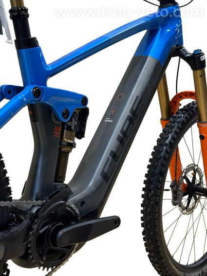 Cube Stereo Hybrid 160 HPC Actionteam 750 Carbon VTT électrique Shimano XT 2024 - 12