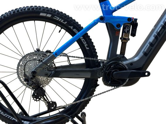 Cube Stereo Hybrid 160 HPC Actionteam 750 Carbon VTT électrique Shimano XT 2024 - 13