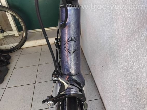 Cannondale SuperSix EVO HM (T56) – SRAM Red eTap – Roues Carbone GTRW- peinture personnalisée - 11