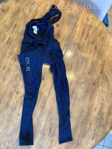 Cuissard long chaud bleu ale taille M - 2