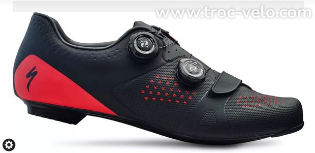 CHAUSSURES ROUTE HOMME SPECIALIZED TORCH 3.0 - BLACK/RED - 1