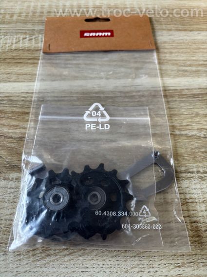 SRAM kit de galets pour dérailleur arrière GX EAGLE 12V + chape interne  - 2