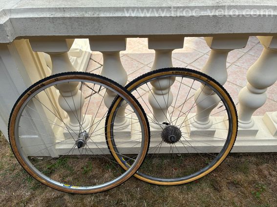 Paire de roues cyclo-cross