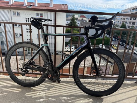 Merida Reacto – Vélo de route aéro Carbone – Ultegra – Taille 56 - 2