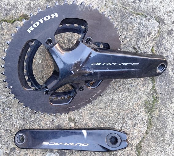 À vendre – pédalier Shimano DuraAce/Rotor 11v