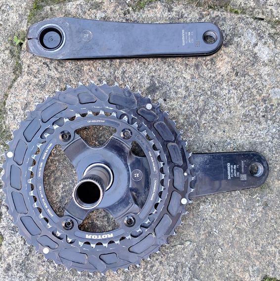 À vendre – pédalier Shimano DuraAce/Rotor 11v - 2