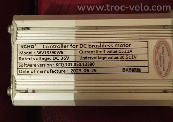  Contrôleur électrique 36v pour vélo / trottinette / scooter,,, en Tbé - 2