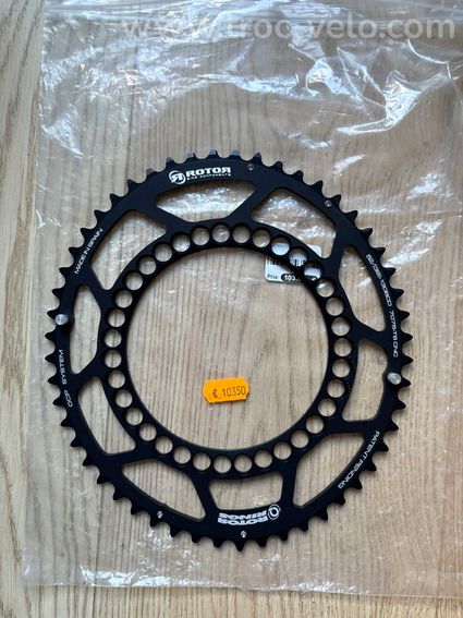 Plateau rotor Qrings ovale 52 neuf entraxe 130 - 2