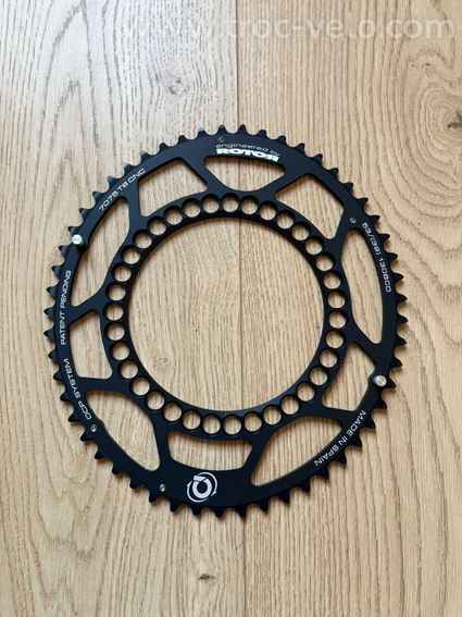Plateau rotor Qrings ovale 52 neuf entraxe 130 - 4