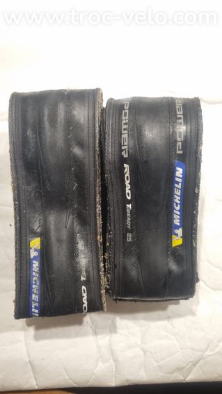 Paire de pneus Michelin Power Road TLR 700x25c