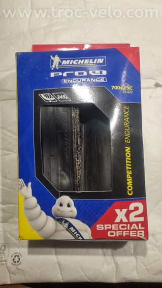 Paire de pneus Michelin Power Road TLR 700x25c - 3