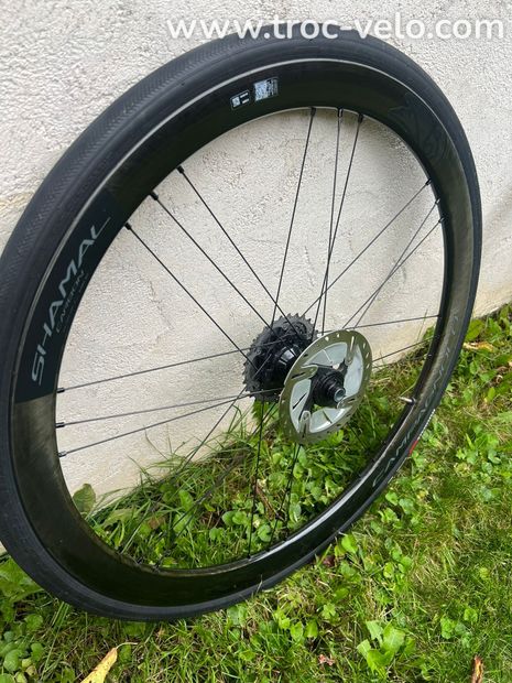 Roues carbone Campagnolo Shamal - 4