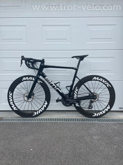 BMC SLR One, roues mavic carbone, ultegra di2, capteur de puissance - 2