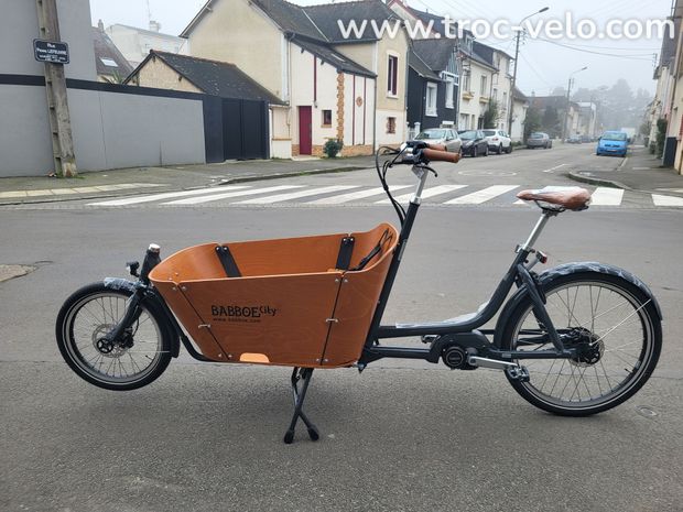 [NEUF] Vélo Cargo BABBOE City Mountain 0km - 500wh - 9