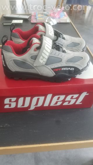 CHAUSSURES SUPLEST VTT COURSE CYCLO NEUVES POINT 38