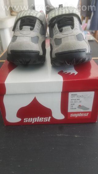CHAUSSURES SUPLEST VTT COURSE CYCLO NEUVES POINT 38 - 3