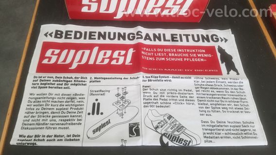 CHAUSSURES SUPLEST VTT COURSE CYCLO NEUVES POINT 38 - 8