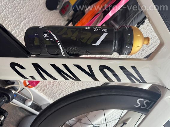 Canyon speedmax cf8 Disc Version 2022 blanc avec capteur de puissance intégré - 2