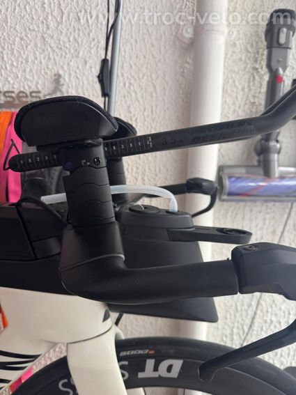 Canyon speedmax cf8 Disc Version 2022 blanc avec capteur de puissance intégré - 7