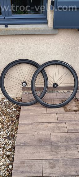 Campagnolo Bora WTO 33 Disc - Roulements céramique & Corps Shimano NEUFS + Housses - 4