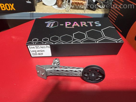 Support compteur ti-parts pour Enve SES aéro pro