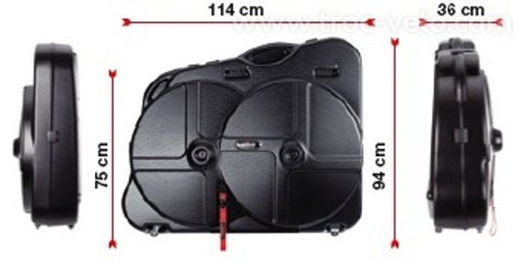 Valise à vélo scicon aerotech evolution x tsa - SCICON - 75015 - 2